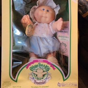 1985 Cabbage patch Premie March of Dimes 14 1/2 to 15 inches